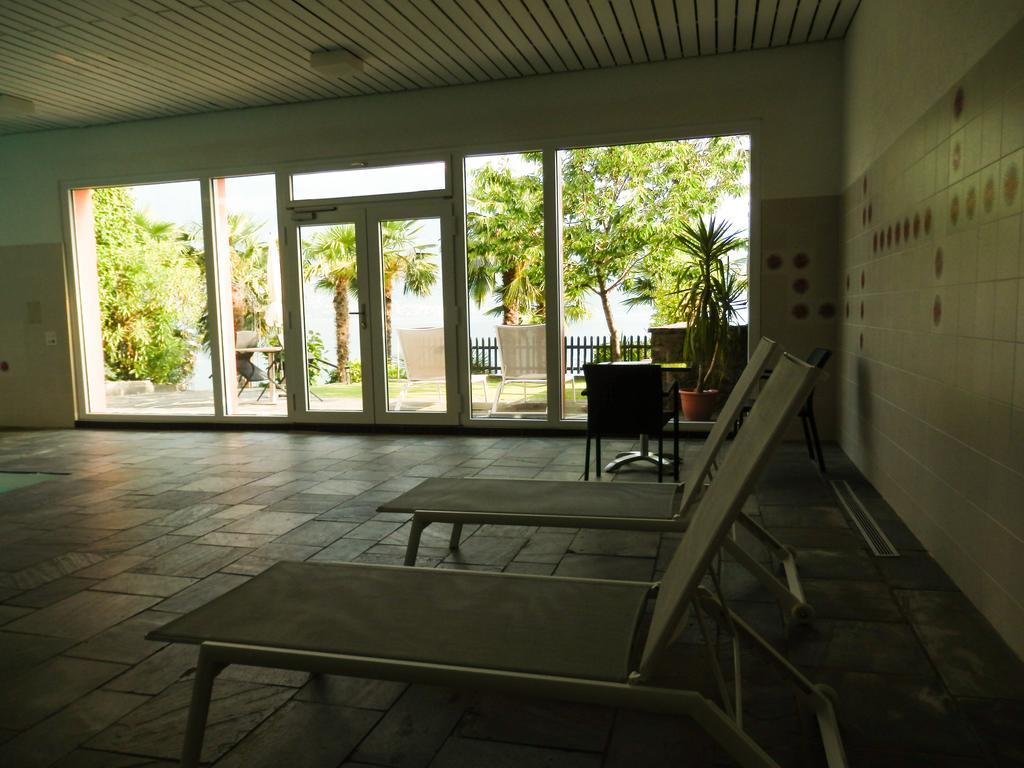 Luxerioeses Apartment 52 Viralago Mit Privatstrand Gambarogno Buitenkant foto