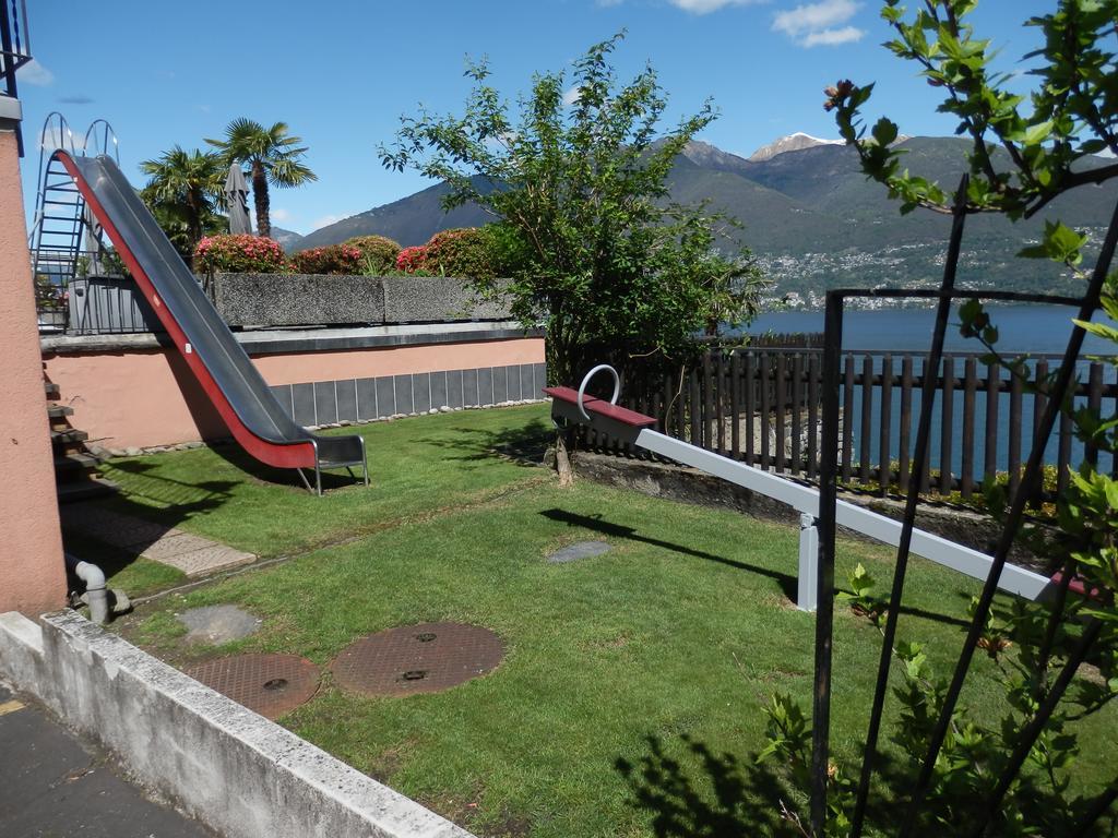 Luxerioeses Apartment 52 Viralago Mit Privatstrand Gambarogno Buitenkant foto